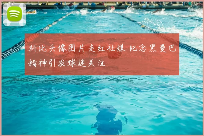 科比头像图片走红社媒 纪念黑曼巴精神引发球迷关注