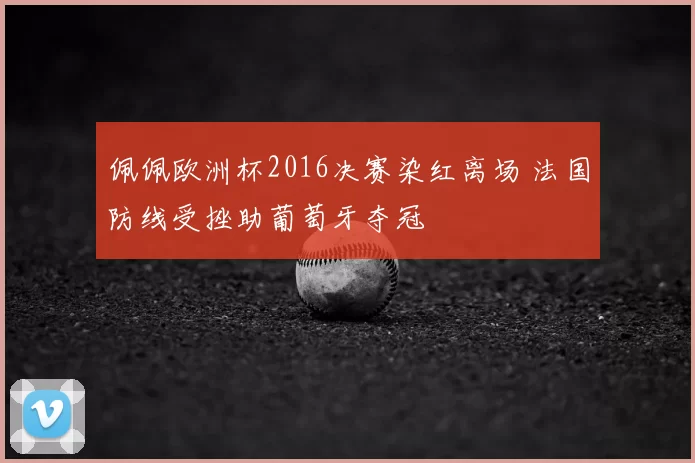 佩佩欧洲杯2016决赛染红离场 法国防线受挫助葡萄牙夺冠
